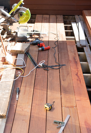 West Athens Custom Deck Construction